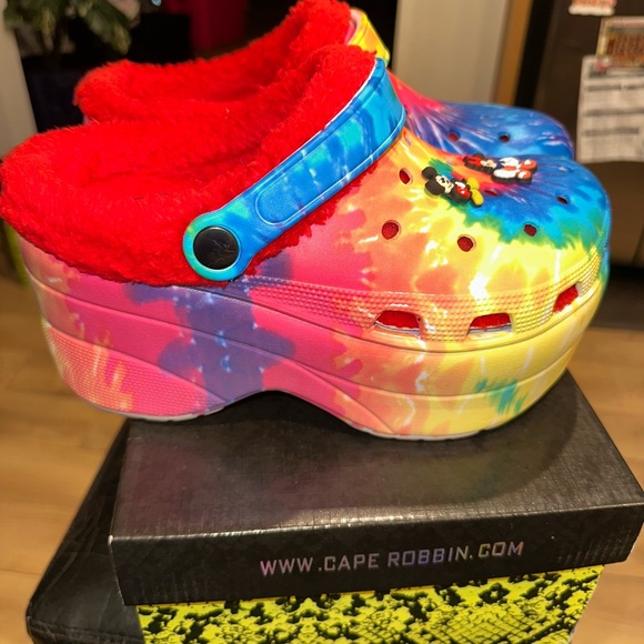 Cape Robbin Multi-Color Clogs with Cartoon Charms - Picture 2 of 9